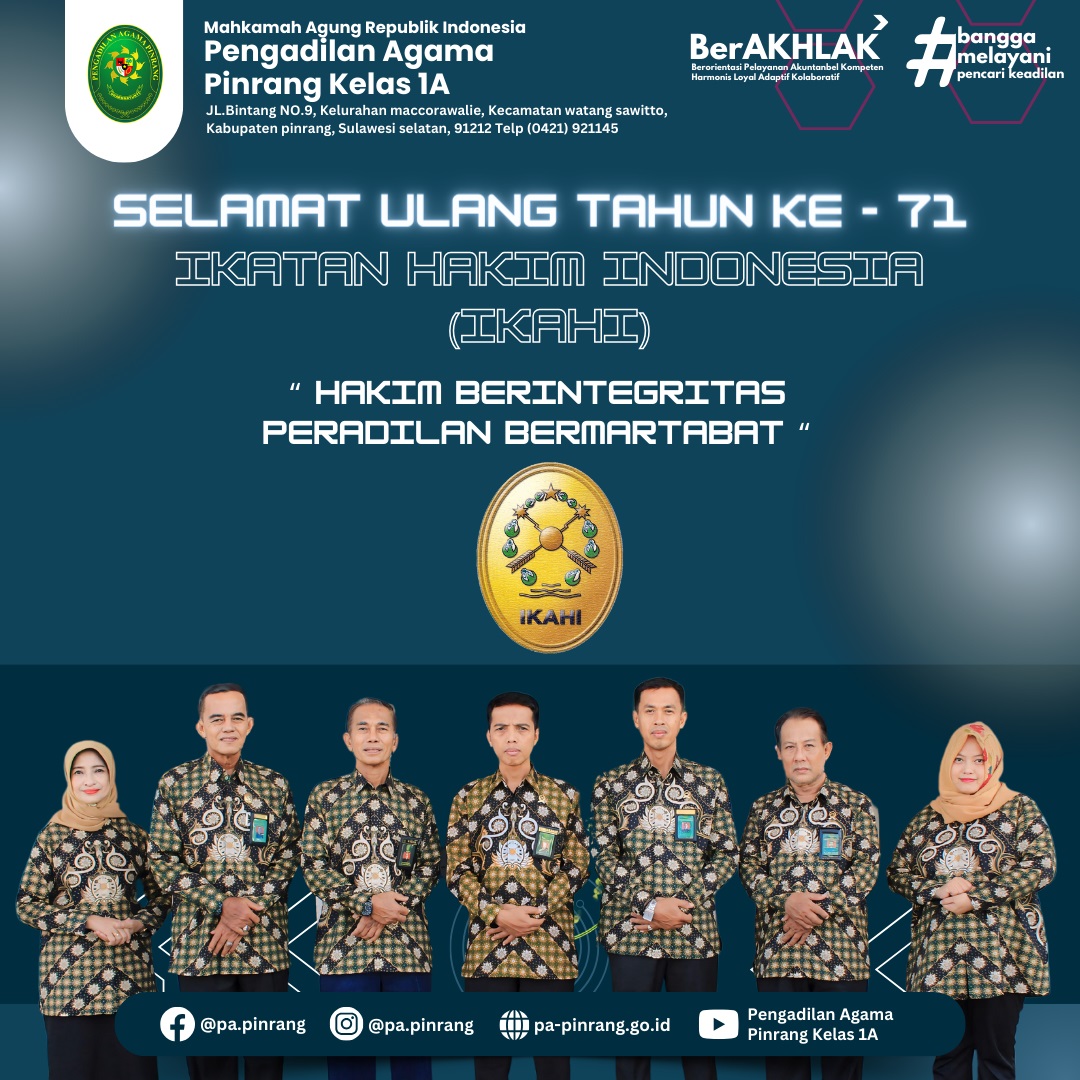 SELAMAT HUT IKAHI KE
